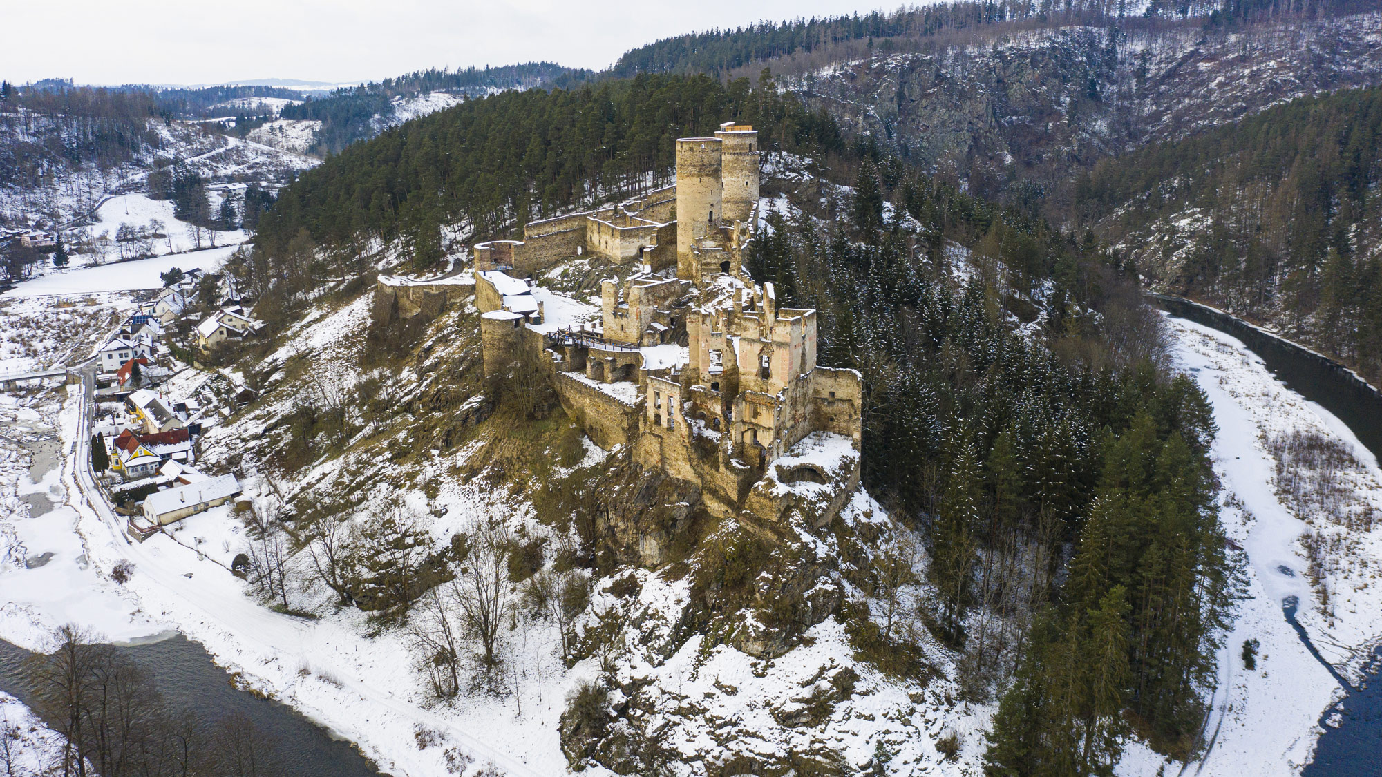 drohne luftaufnahmen waldviertel niederösterreich