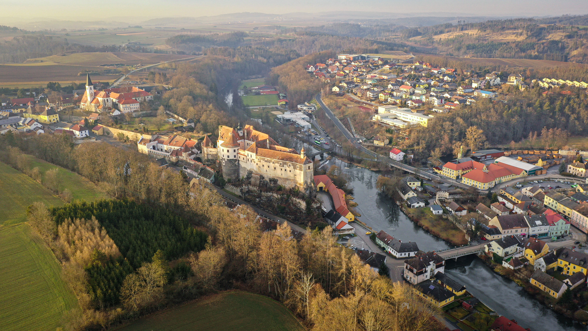 drohne luftaufnahmen waldviertel niederösterreich