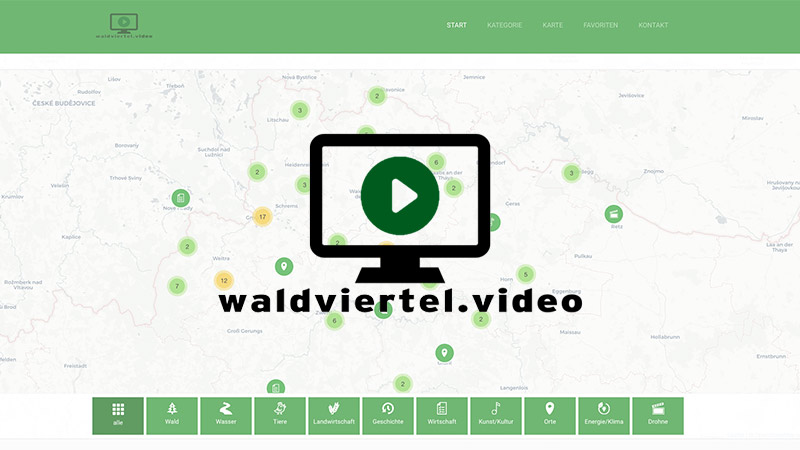 waldviertel video archiv plattform karte suchen
